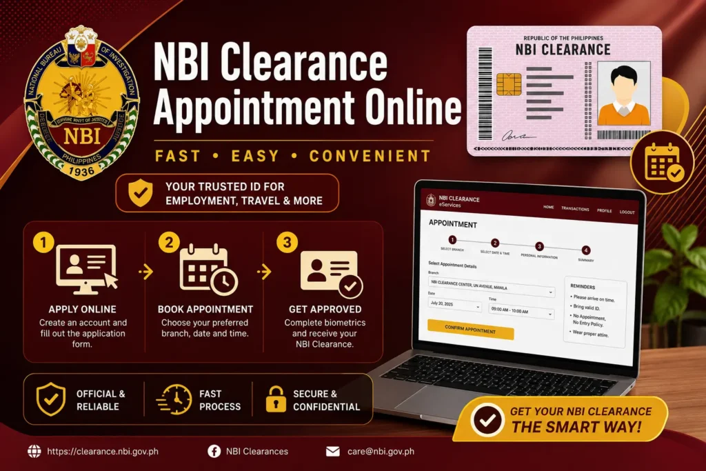 NBI Clearance Appointment Online