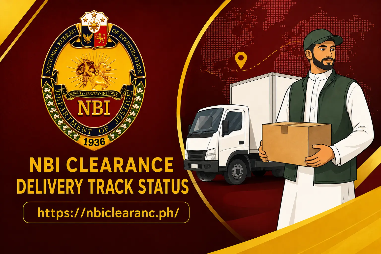 NBI Clearance Delivery Track Status