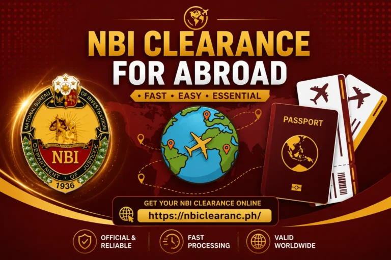 NBI Clearance For Abroad