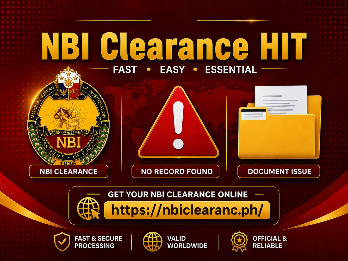 NBI Clearance HIT