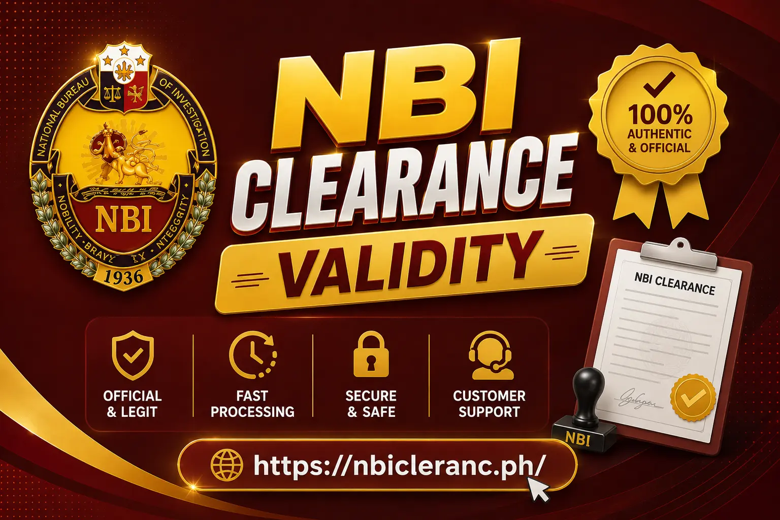 NBI Clearance Validity 2026 How Long It Really Lasts